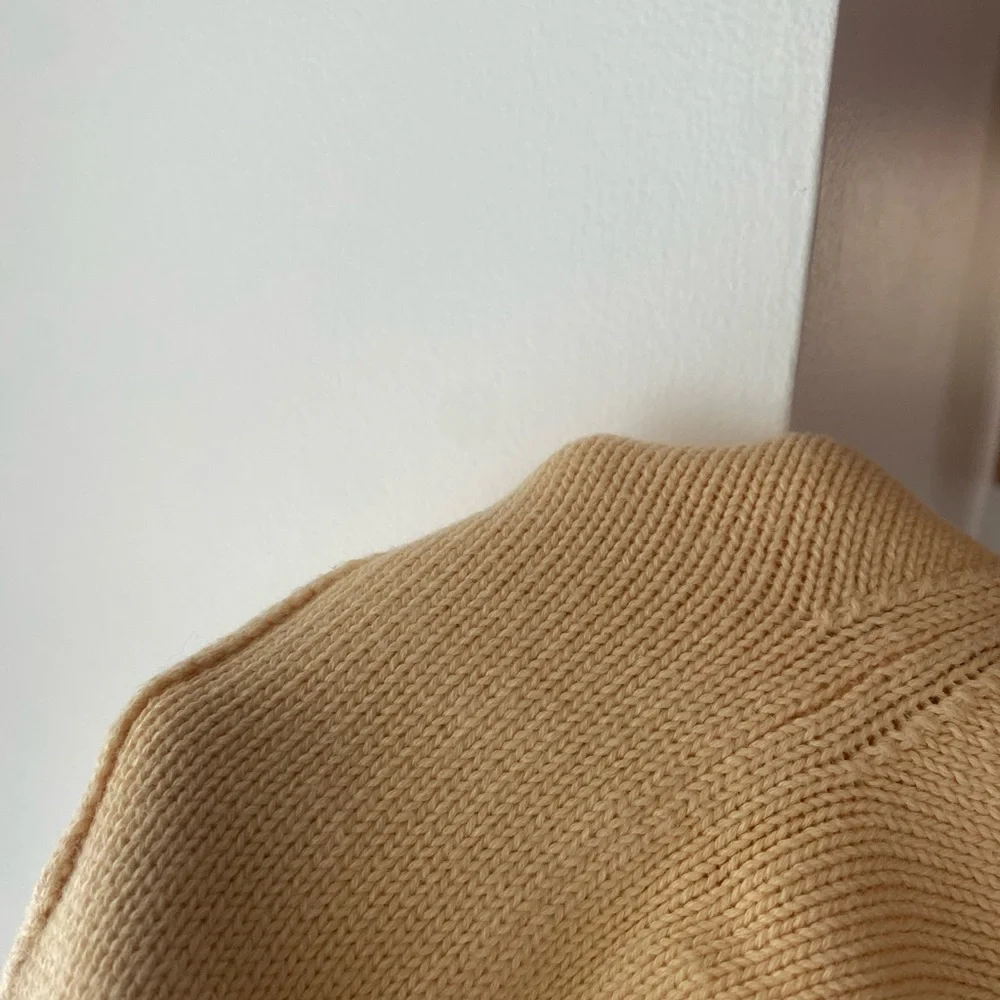 Elegant Cream High Waist Women's Shorts - Picture 4 of 4